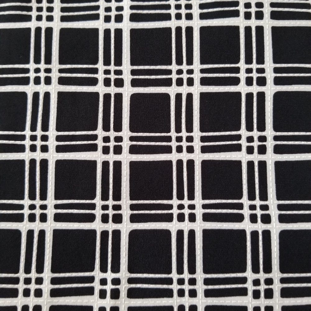 BYdesign Black / White Blouse - 1X - Picture 4 of 7